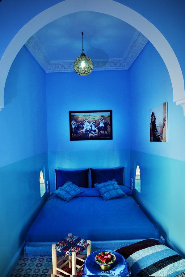 Riad Bleu Topaze Marrakesch Exterior foto